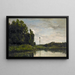 Rives de l'Oise à Auvers - Charles François Daubigny — quadro incorniciato alla parete
