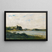 Interno di chiesa - Charles François Daubigny — quadro incorniciato alla parete
