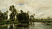 Le Bord de l'étang - Charles François Daubigny — vista dell’opera