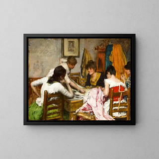 Charles Frederick Ulrich - The New Dress.webp