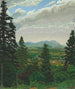 Gli vescovi Cleeve di Cleeve Hill - Charles Ginner — vista dell’opera