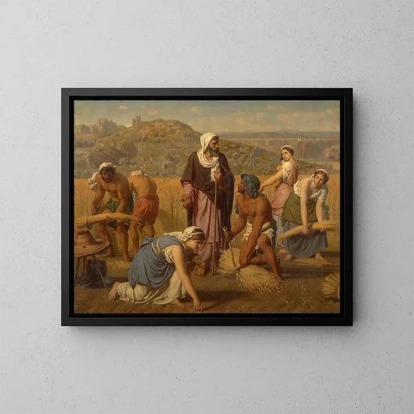 Ruth e Booz - Charles Gleyre — quadro incorniciato alla parete