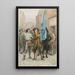 Riproduzione del dipinto Barnaby Rudge aiutando a guidare le rivolte di Gordon - Charles Green