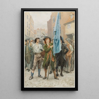 Charles Green - Barnaby Rudge Helping Lead the Gordon Riots.webp