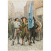 Riproduzione del dipinto Barnaby Rudge aiutando a guidare le rivolte di Gordon - Charles Green