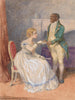 La Carte de visite - Charles Green — vista dell’opera