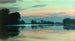 Pescatore su un fiume all'alba - Charles Guilloux — vista dell’opera