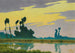 Paesaggio al tramonto - Charles Guilloux — vista dell’opera