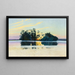 Il Lago Ghiacciato - Charles Guilloux — quadro incorniciato alla parete