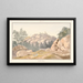 Château Bon - Charles Hamilton Smith — quadro incorniciato alla parete