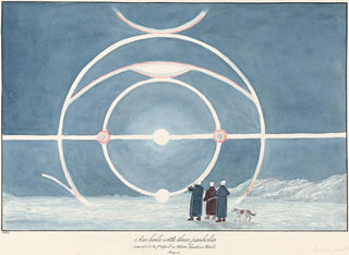 Charles Hamilton Smith - Halo with Three Parhelia Winter Harbour Melville Island.webp