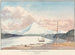 Mont Rainier dalla parte sud dell'inlet di Admiralty - Charles Hamilton Smith — vista dell’opera
