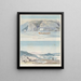 Rive nord du Grand lac des Esclaves et vue vers la mer depuis l'île de Montréal - Charles Hamilton Smith — quadro incorniciato alla parete