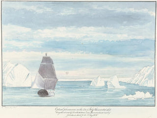 Charles Hamilton Smith - Optical Phenomenon of an Inverted Ship on the Horizon near the Coast of Jamesons Land Greenland.webp