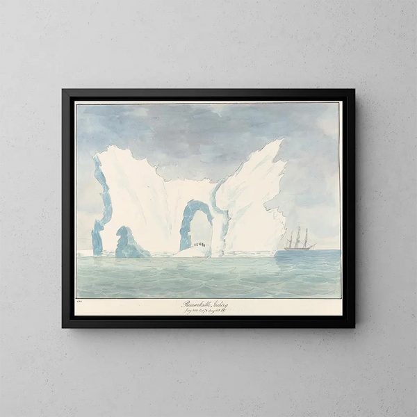 Iceberg remarquabile - Charles Hamilton Smith — quadro incorniciato alla parete