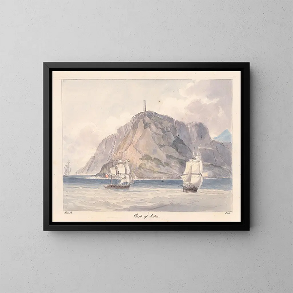 Rocher de Lisbonne - Charles Hamilton Smith — quadro incorniciato alla parete