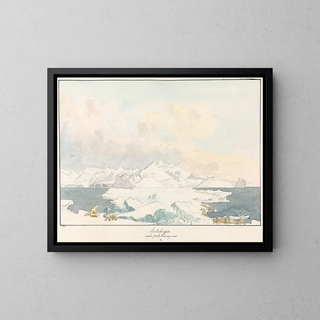 Charles Hamilton Smith - Spitzbergen Main Peaks Bearing West.webp
