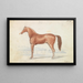 Le Cheval de course anglais - Charles Hamilton Smith — quadro incorniciato alla parete
