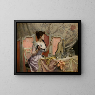 Charles Henry Tenr - Jeune femme  sa toilette.webp