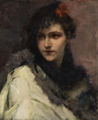 Charles Herman - Portrait of a Young Lady.webp