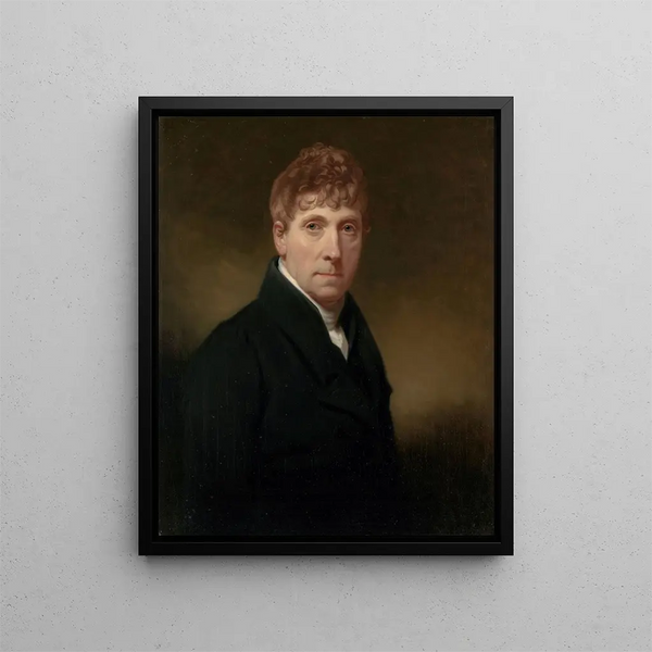 Autoritratto - Charles Howard Hodges — quadro incorniciato alla parete