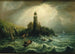 Vista sul mare del faro di Cape Poge - Charles Hubbard — vista dell’opera