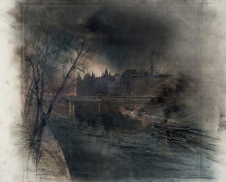 Charles Jouas - Le Palais de Justice vu du PontNeuf.webp