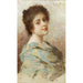 Riproduzione del dipinto Ritratto di una giovane donna - Charles Landelle
