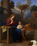La Sainte Famille en Égypte - Charles Le Brun — vista dell’opera