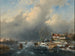 Pattinatori sul ghiaccio - Charles Leickert — vista dell’opera