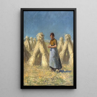 Charles Lesaar - Buerin mit Korngarben.webp