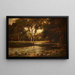 Cherry Creek Delaware Water Gap PA - Charles Linford — quadro incorniciato alla parete