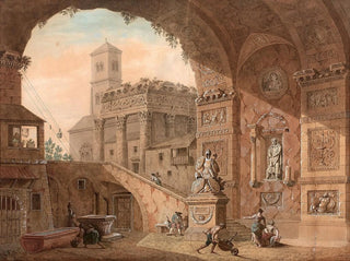 Charles Louis Clrisseau - Caprice de ruines antiques.webp