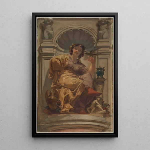 Riproduzione del dipinto La fantasia - Charles Louis Müller