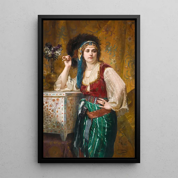 Riproduzione del dipinto Odalisque - Charles Louis Müller