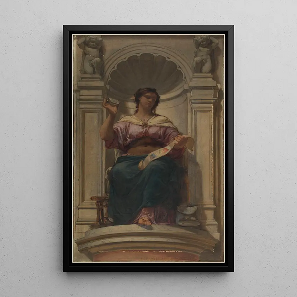 Riproduzione del dipinto L'osservazione o la tipografia - Charles Louis Müller