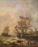 Marée montante - Charles Louis Verboeckhoven — vista dell’opera