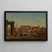 Vista di Venezia - Charles Marchand — quadro incorniciato alla parete