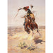 Un mauvais cheval - Charles Marion Russell — vista dell’opera