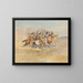 Gruppo di guerra dei Blackfeet - Charles Marion Russell — quadro incorniciato alla parete