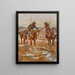 La réunion - Charles Marion Russell — quadro incorniciato alla parete