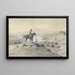 Chef de piste - Charles Marion Russell — quadro incorniciato alla parete