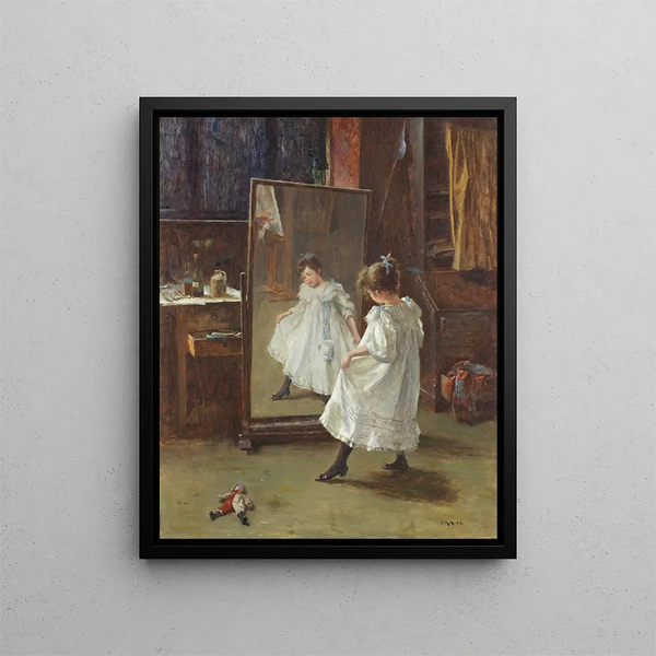 Charles Martin Hardie - The studio mirror.webp