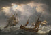 Navi in una tempesta - Charles Martin Powell — vista dell’opera