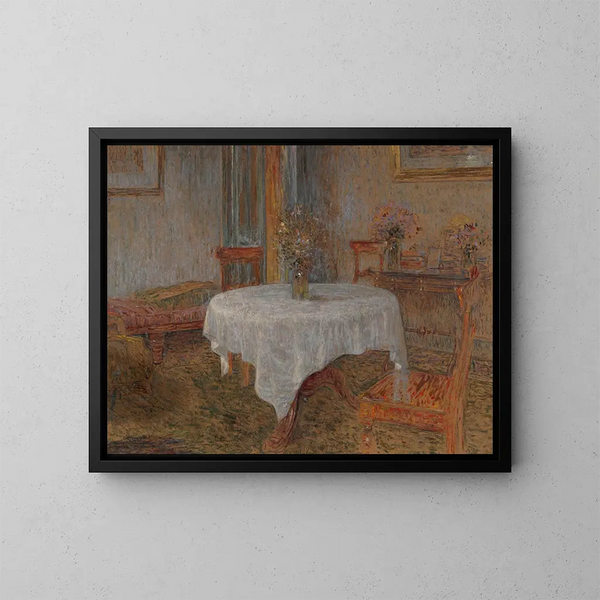 Interno - Charles Mertens — quadro incorniciato alla parete