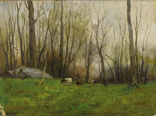 Charles Paul Gruppe - Pasture in the Bronx New York.webp