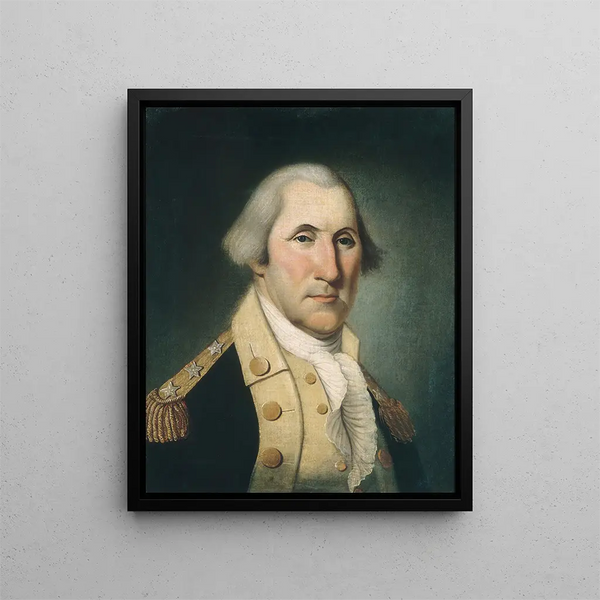 George Washington - Charles Peale Polk — quadro incorniciato alla parete