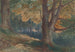 Alberi su una collina in un paesaggio boscoso - Charles Reginald Aston — vista dell’opera