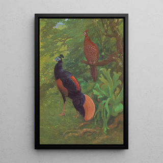 Charles Robert Knight - Bornean Crested Fireback.webp