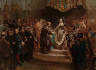 Charles Rochussen - Maria van Bourgondi verleent het groot Privilege Anno 1477.webp